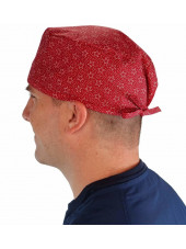 Calot médical "Etoiles rouges" (210-8873) homme coté