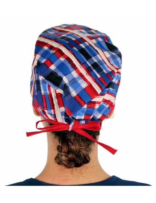 Gorra médica "Azulejos" (210-8587-RE)