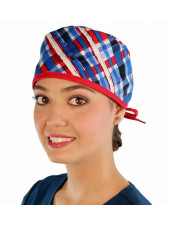 Gorra médica "Azulejos" (210-8587-RE)