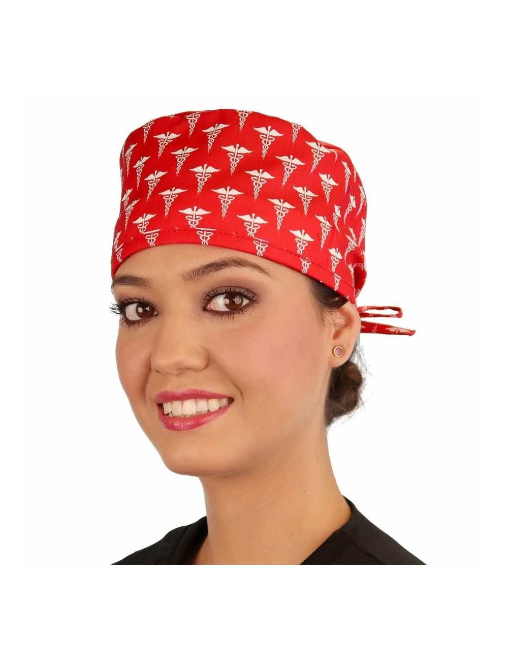 Medical Cap "Red caduceus" Mankaia