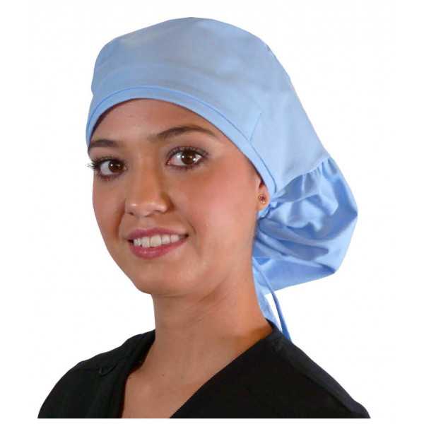 Medical cap Long Hair "Bleu Ciel" (815-1134)