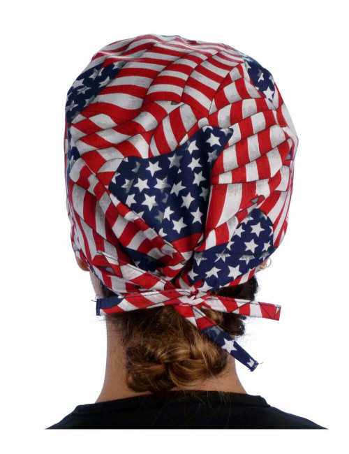 Calot médical "USA" (210-1001) femme face