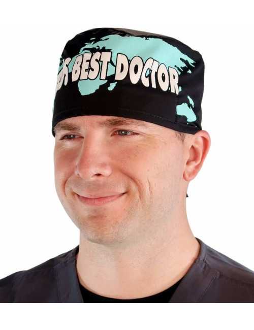 Medical cap "World's Best Doctor" (210-3092)