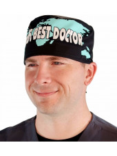 Calot médical "World's Best Doctor" (210-3092) homme droite