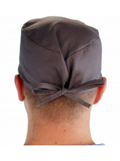 Calot médical Gris (210-1130) homme dos