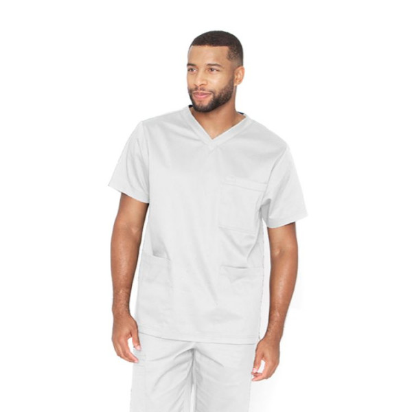 Blouse médicale 3 poches Unisexe, collection "Barco One Essentials" (BE002) blanc