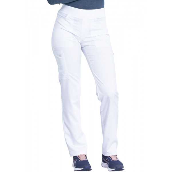Pantalon Médical Femme, Dickies "Balance" (DK135) blanc face