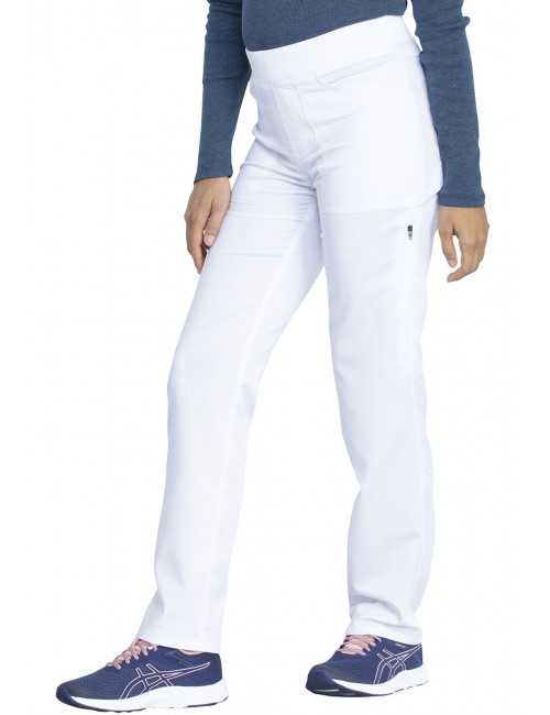 Pantalon Médical Femme, Dickies "Balance" (DK135) blanc droite
