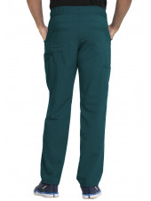 Pantalon Médical Homme, Dickies "Balance" (DK220) vert caraibe dos