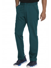 Pantalon Médical Homme, Dickies "Balance" (DK220) vert caraibe face