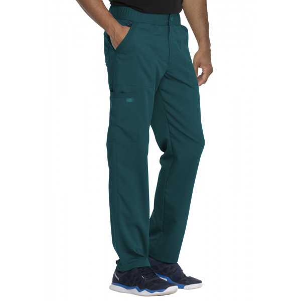 Pantalon Médical Homme, Dickies "Balance" (DK220) vert caraibe gauche