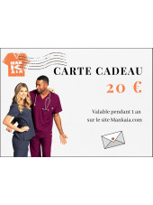 Carte cadeau 20 euros Mankaia illustration