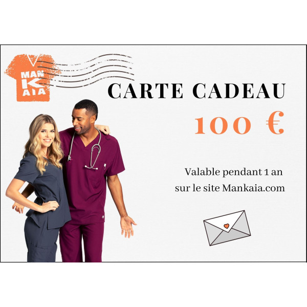 Carte cadeau 100 euros Mankaia illustration Carte cadeau 100 euros Mankaia illustration