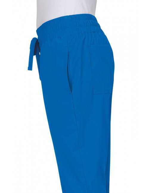 Pantalon médical Femme Koi "Gemma", collection Koi Basics (741) bleu royal coté
