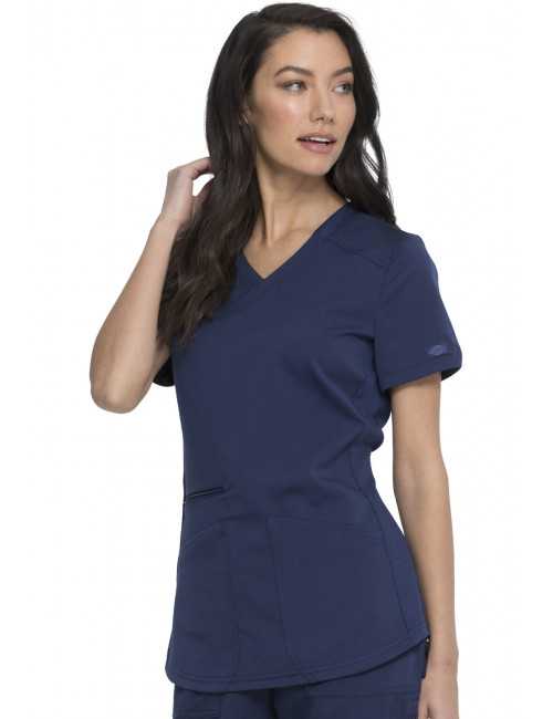 Blouse Médicale Femme Cache Coeur, Dickies "Balance" (DK840) bleu marine droite