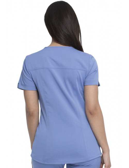 Blouse Médicale Femme Cache Coeur, Dickies "Balance" (DK840) bleu ciel dos
