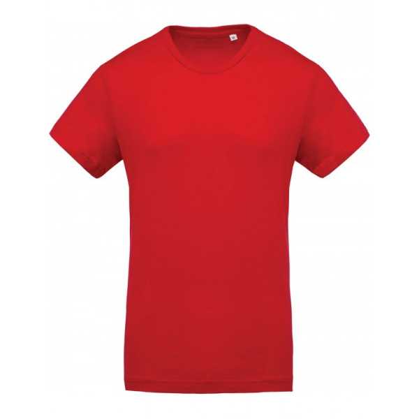 T-shirt coton BIO col rond homme KARIBAN (K371)