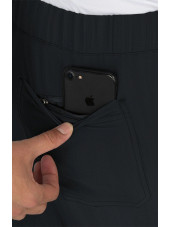 Pantalon médical Homme Koi "Make it Happen", collection Koi Next Gen (609-) noir détail