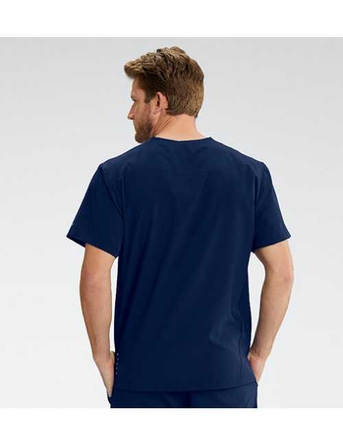 Blouse médicale homme, Barco One (BOT040) bleu marine dos