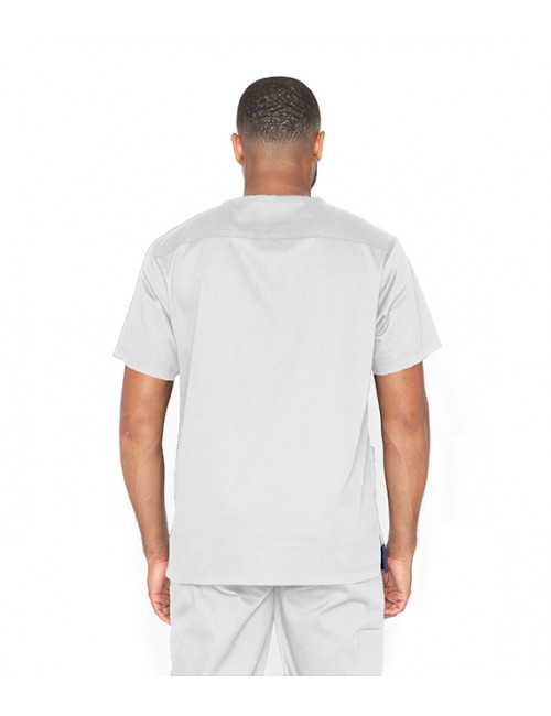 Blouse médicale 3 poches Unisexe, collection "Barco One Essentials" (BE002) blanc dos