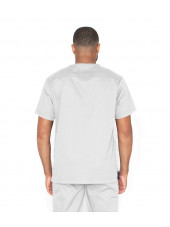 Blouse médicale 3 poches Unisexe, collection "Barco One Essentials" (BE002) blanc dos