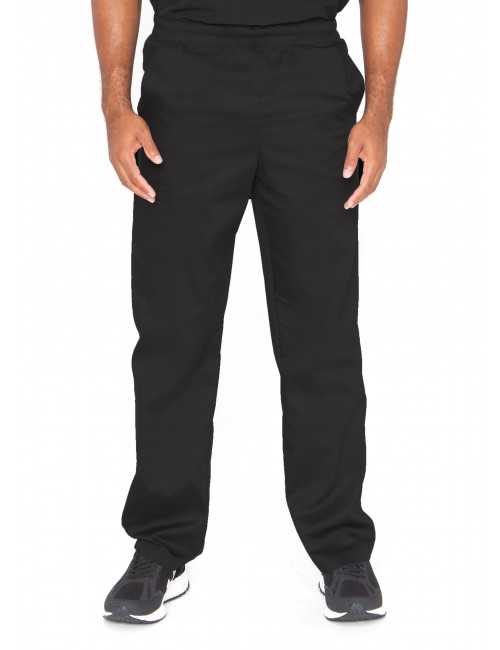 Pantalon médical élastique et cordon Unisexe, Barco One Essentials (BE005) noir face