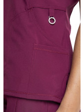 Cherokee Women's Antibacterial Cherokee Medical Blouse, "Infinity" Collection (2625A)