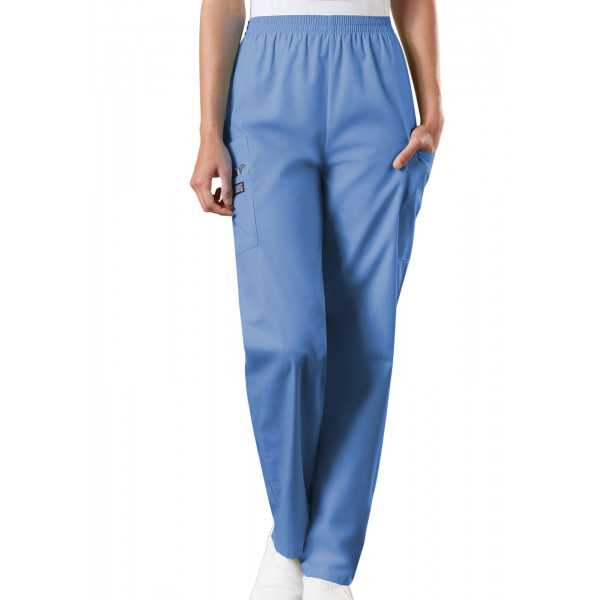 Pantalon médical élastique Unisexe, Cherokee Workwear Originals (4200) bleu ciel