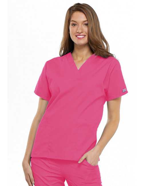 Blouse médicale Femme, 2 poches, Cherokee Workwear Originals (4700) rose face