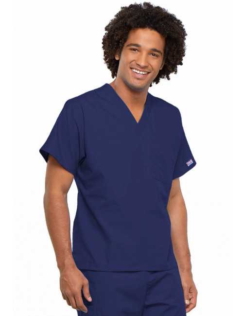 Col V unisexe avec poche Cherokee