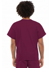 Bata médica para hombres, 1 bolsillo, originales de ropa de trabajo Cherokee (4777)