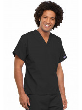 Bata médica para hombres, 1 bolsillo, originales de ropa de trabajo Cherokee (4777)