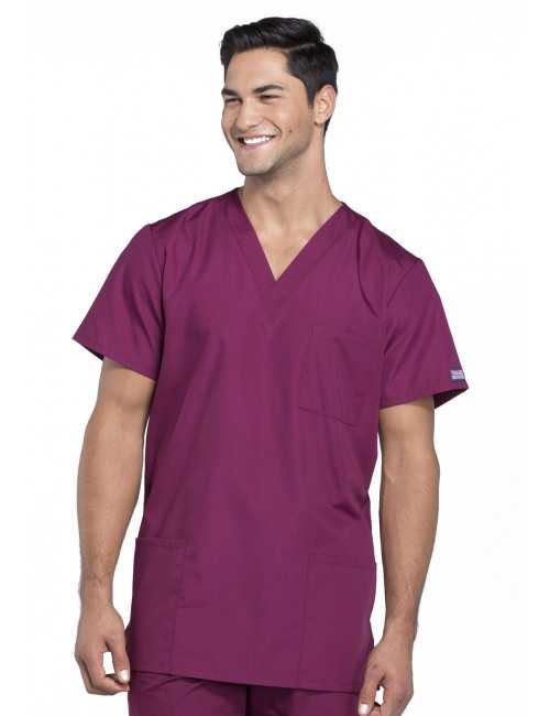 Bata médica para hombre, 3 bolsillos, Cherokee Workwear Originals (4876)