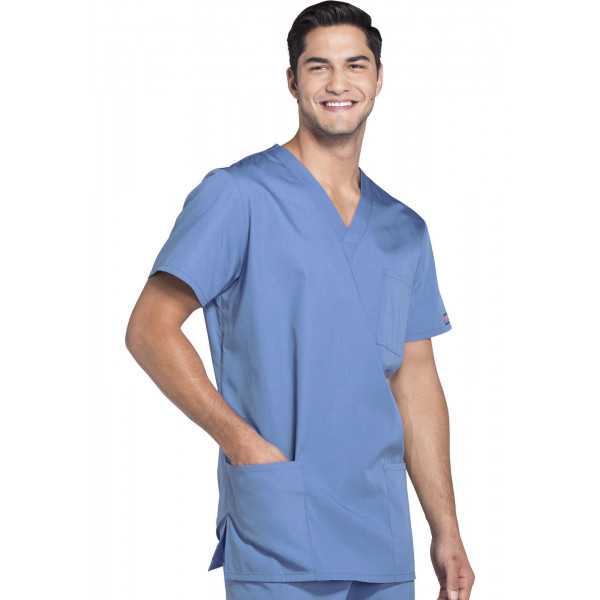 Men's Medical Gown, 3 pockets, Cherokee Workwear Originals (4876)