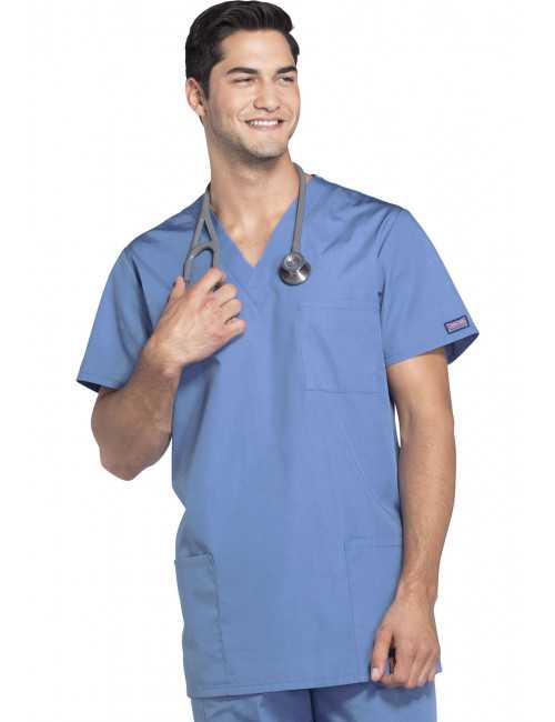 Men's Medical Gown, 3 pockets, Cherokee Workwear Originals (4876)