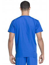 Ensemble médical Blouse et Pantalon, Unisexe, Cherokee (WW530C) bleu royal homme dos