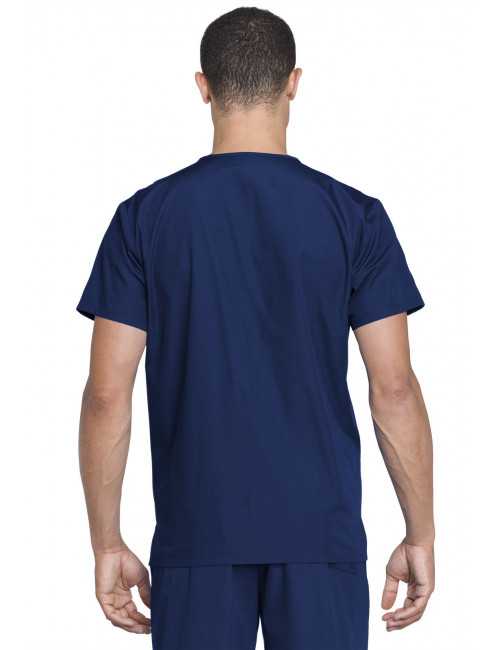 Ensemble médical Blouse et Pantalon, Unisexe, Cherokee (WW530C) bleu marine homme dos