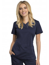 Col V unisexe avec poche Cherokee