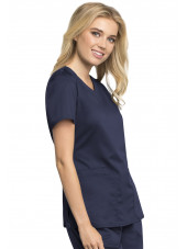 Col V unisexe avec poche Cherokee