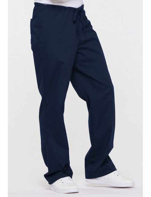 Pantalon médical Unisexe Cordon, Dickies, Collection "EDS signature" (83006) bleu marine vue droite