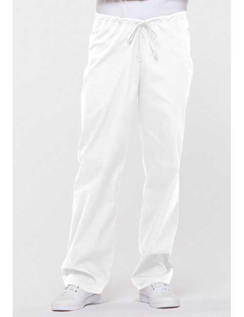 Pantalon médical Unisexe Cordon, Dickies, Collection "EDS signature" (83006) blanc vue face