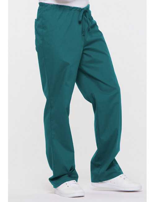 Pantalon médical Unisexe Cordon, Dickies, Collection "EDS signature" (83006) teal blue vue droite