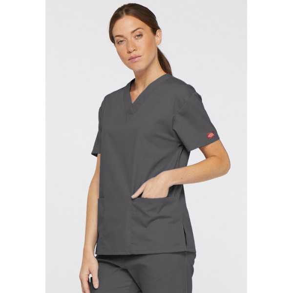 Col V unisexe, Dickies, 2 poches, (86706)