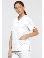 Col V unisexe, Dickies, 2 poches, (86706)