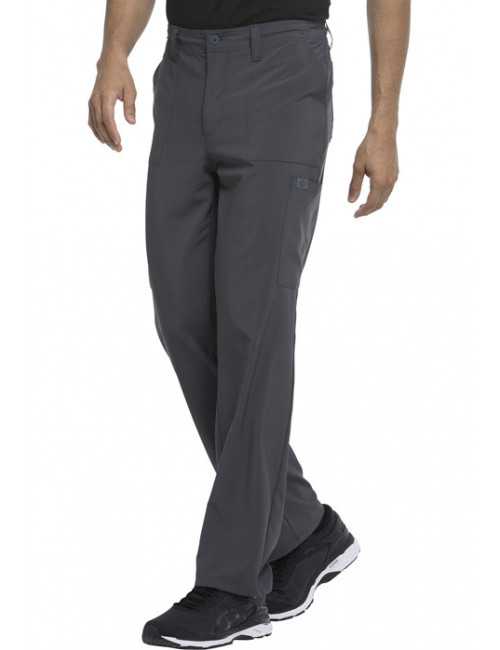 Pantalon Médical Homme, Dickies, "EDS Essentials" (DK015) gris droit