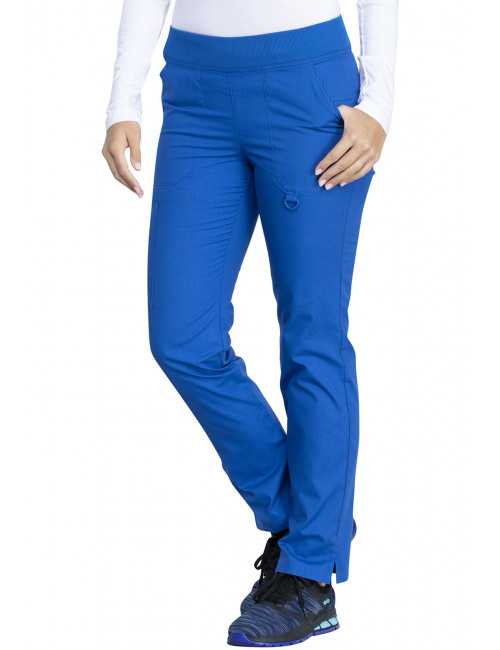 Pantalon médical Femme, Dickies, Collection "EDS signature" (DK125) bleu royal droite