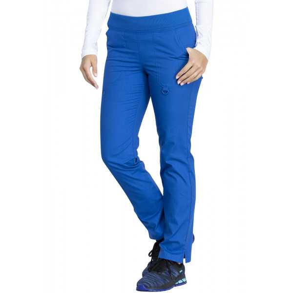 Pantalon médical Femme, Dickies, Collection "EDS signature" (DK125) bleu royal droite