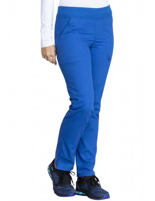 Pantalon médical Femme, Dickies, Collection "EDS signature" (DK125) bleu royal gauche