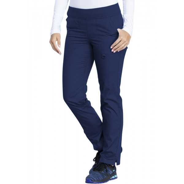 Pantalon médical Femme, Dickies, Collection "EDS signature" (DK125) bleu marine droite