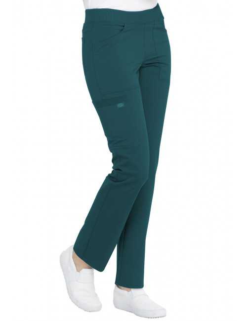 Pantalon Médical Femme, Dickies "Balance" (DK135) vert caraibe droite